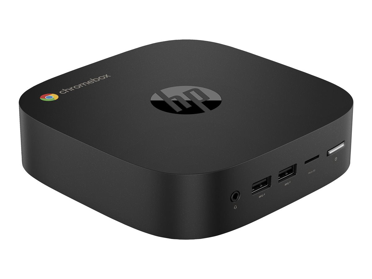 HP Chromebox Enterprise G4 - Mini 1 x Core i3 i3-1315U / up to 4.5 GHz - RAM 8 GB - flash - eMMC 64 GB - UHD Graphics - Gigabit Ethernet, IEEE 802.11ax (Wi-Fi 6E), Bluetooth 5.3 - Chrome OS (with Chrome Enterprise Upgrade) - monitor: none - Smart Buy