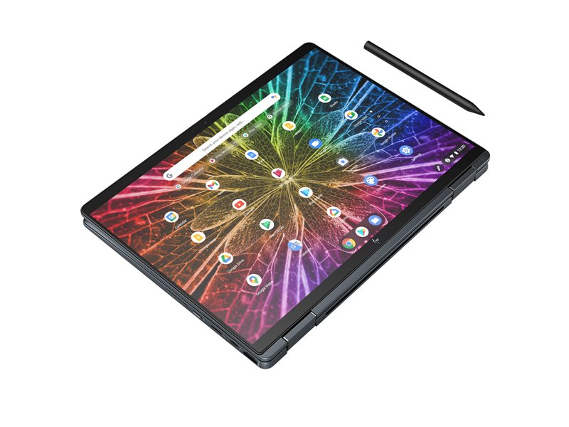 HP Elite Dragonfly Chromebook - Intel Core i5 - 1245U / up to 4.4 GHz - Evo - Chrome OS - Intel Iris Xe Graphics - 8 GB RAM - 256 GB SSD NVMe - 13.5" IPS HP SureView 1920 x 1280 - Wi-Fi 6E, Bluetooth - slate blue - kbd: US