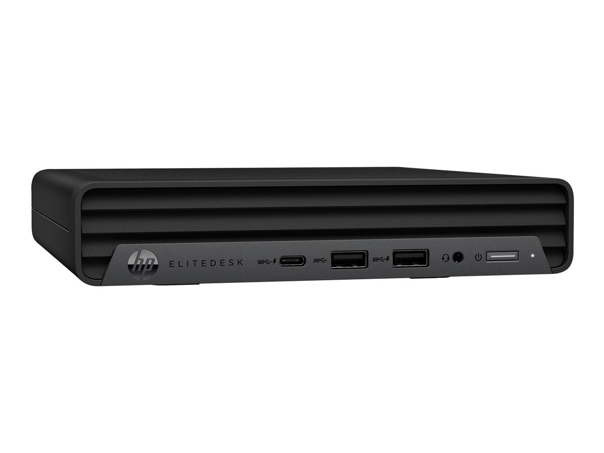 HP EliteDesk 805 G6 - Mini desktop Ryzen 7 Pro 4750G / up to 4.4 GHz - RAM 16 GB - SSD 512 GB - NVMe, TLC - Radeon Graphics - Gigabit Ethernet - Win 10 Pro 64-bit - monitor: none - keyboard: US