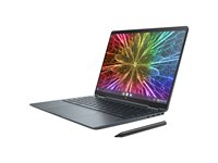 HP Elite Dragonfly Chromebook Enterprise - Intel Core i5 - 1245U / up to 4.4 GHz - Chrome OS - Intel Iris Xe Graphics - 8 GB RAM - 256 GB SSD NVMe - 13.5" IPS touchscreen 1920 x 1280 - Wi-Fi 6E, Bluetooth - slate blue - kbd: US