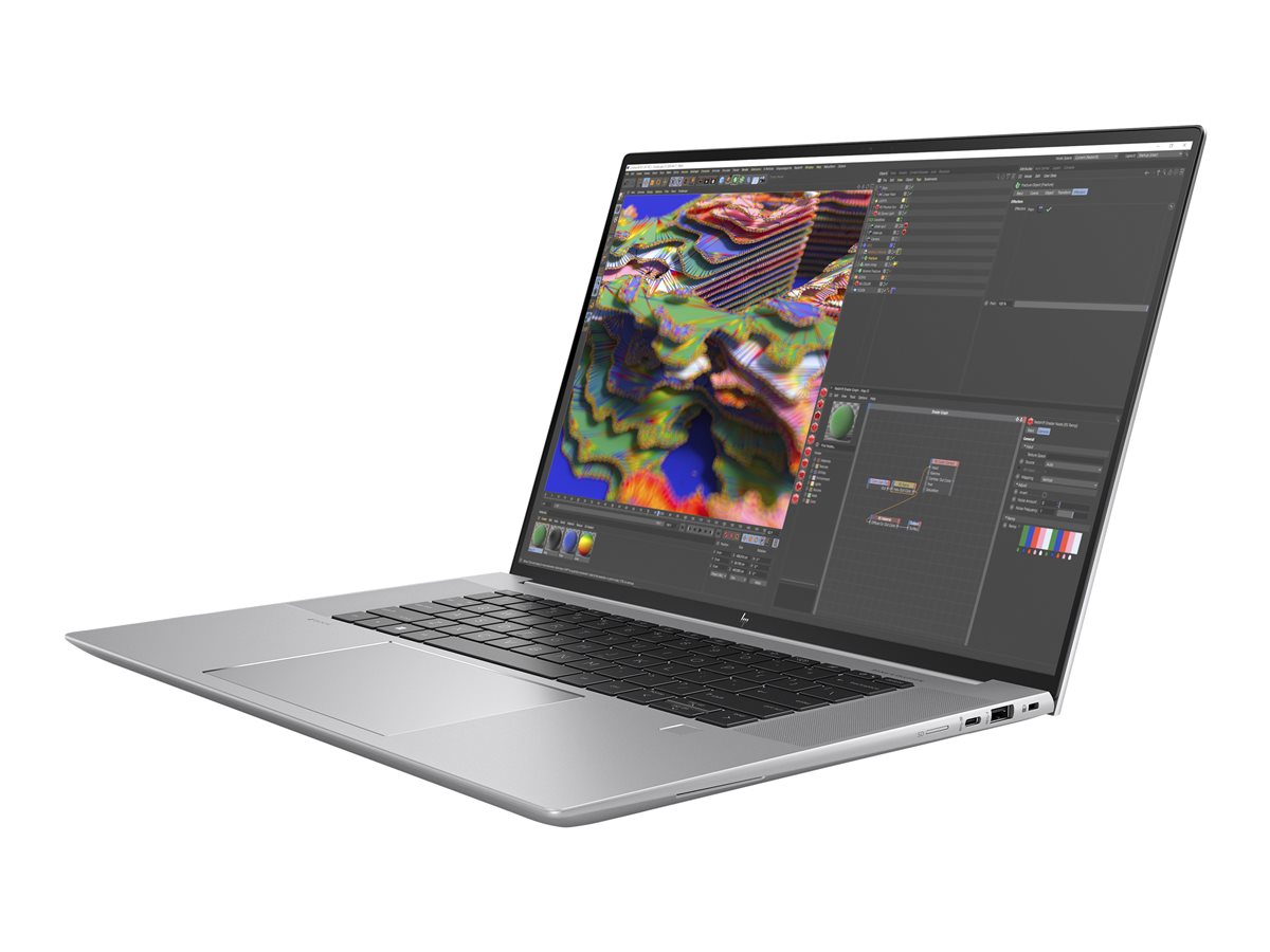 HP ZBook Studio G9 Mobile Workstation - Intel Core i9 - 12900H / up to 5 GHz - vPro - Win 11 Pro - RTX A3000  - 64 GB RAM - 1 TB SSD NVMe, TLC - 16" IPS 1920 x 1200 - Wi-Fi 6E, Bluetooth - kbd: US