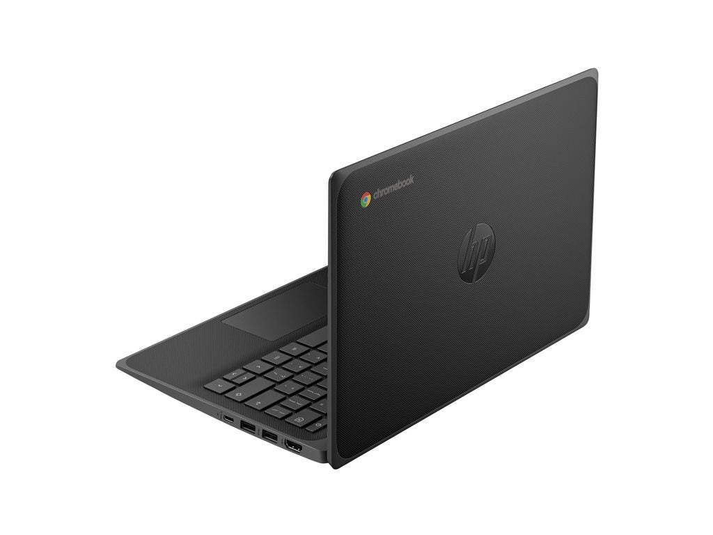 HP Fortis 11 G1i Chromebook - Intel N-series - N250 / up to 3.8 GHz - Chrome OS - UHD Graphics - 8 GB RAM - 128 GB SSD UFS - 11.6" IPS 1366 x 768 (HD) - Wi-Fi 6E, Bluetooth - jet black - kbd: US
