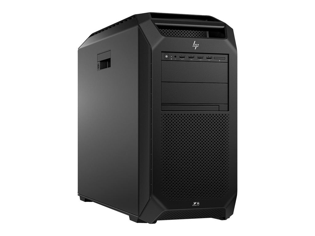 HP Workstation Z8 G5 - Tower 5U - 2-way - 2 x Xeon Gold 6530 / up to 4 GHz - RAM 512 GB - SSD 2 TB - HP Z Turbo Drive, TLC - RTX A4000E - Gigabit Ethernet, 10 Gigabit Ethernet - Win 11 Pro - monitor: none - black - with HP 3 years Onsite Care Hardware Sup