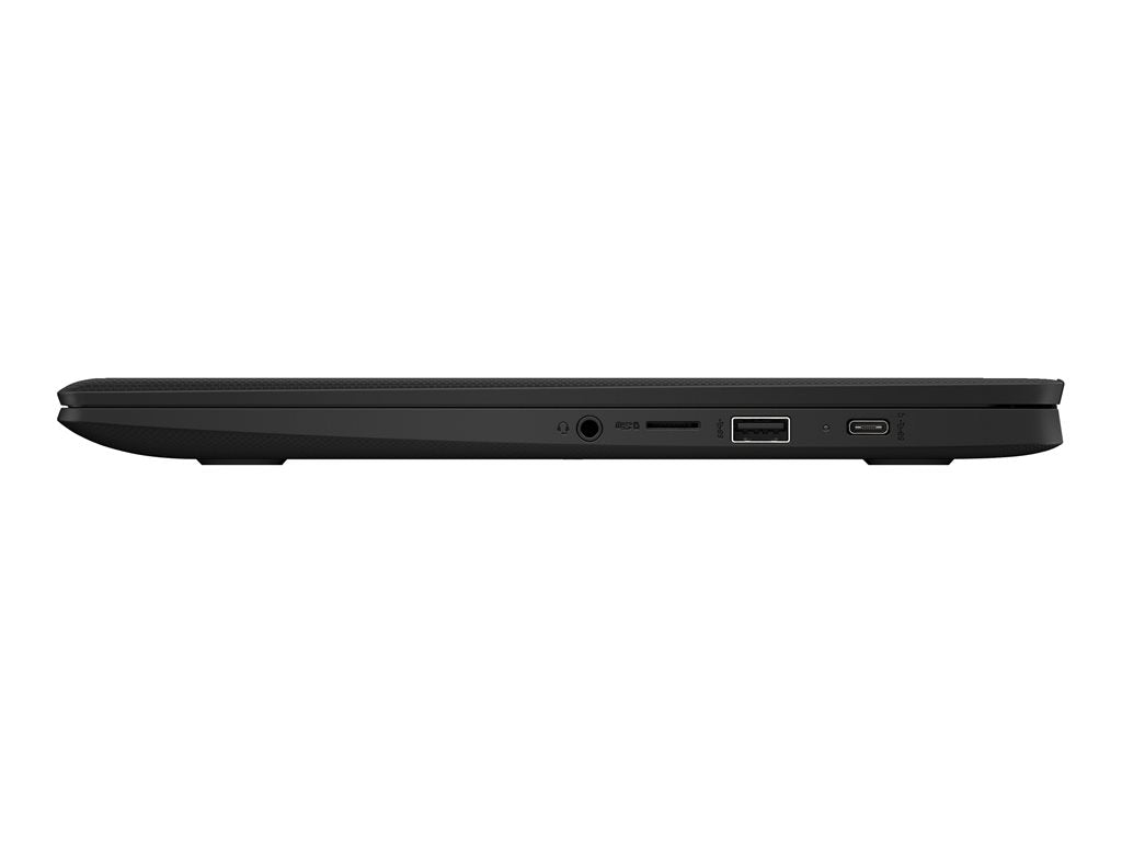 HP Chromebook 14 G7 - 180-degree hinge design - Intel Celeron - N4500 / up to 2.8 GHz - Chrome OS - UHD Graphics - 4 GB RAM - 32 GB eMMC - 14" IPS 1366 x 768 (HD) - Wi-Fi 6 - jet black - kbd: US