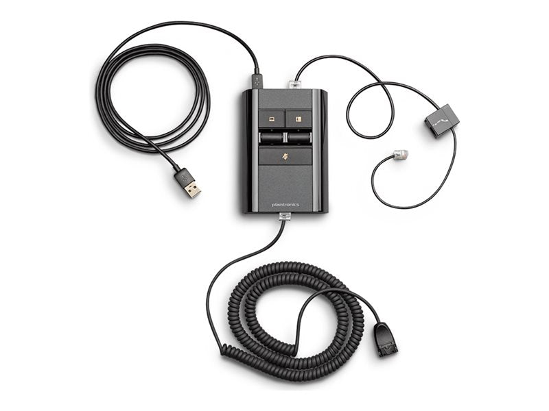 HP Poly MDA524 QD - Handset/computer/headset switch for headset, desk phone - QD, USB-A - for Poly EncorePro 500 USB; 700 USB