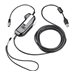 HP Poly SHS 2371-12 - PTT (push-to-talk) headset adapter - USB, stereo, serialized - TAA Compliant