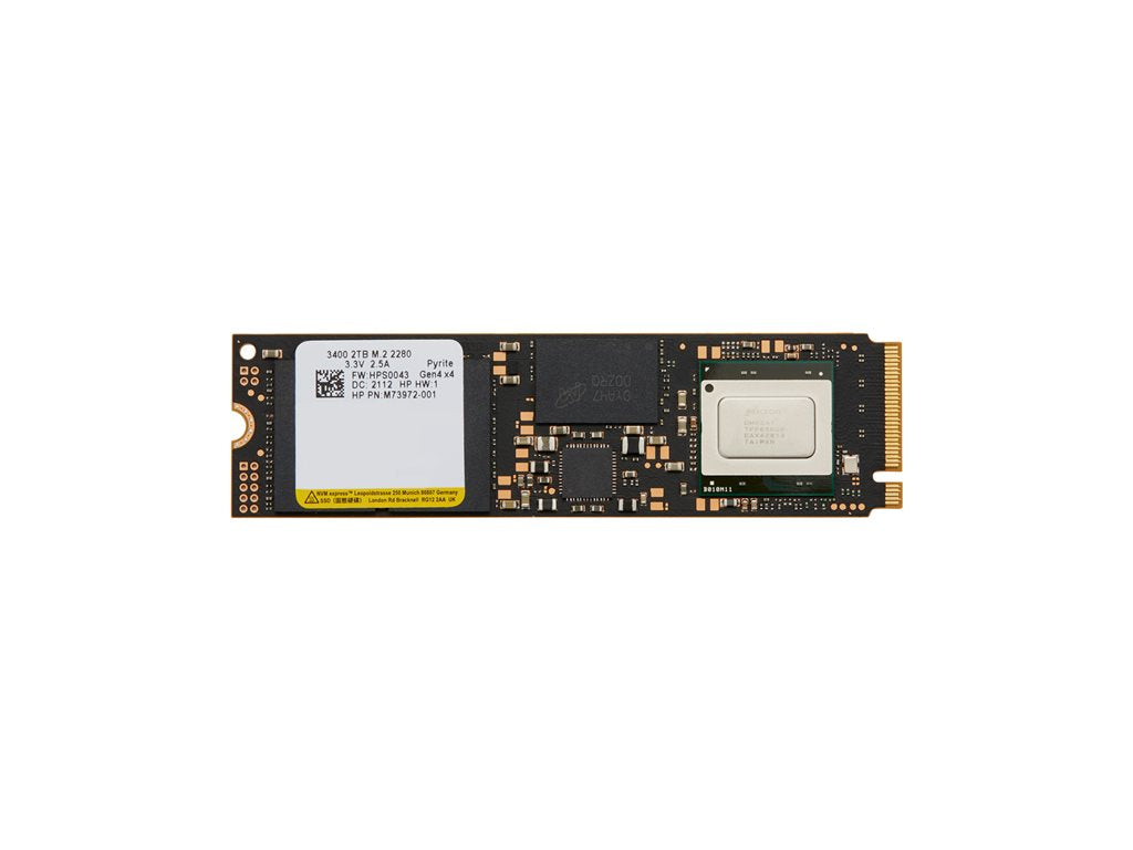 HP - SSD - 2 TB - internal - M.2 2280 - PCIe 4.0 x4 (NVMe)