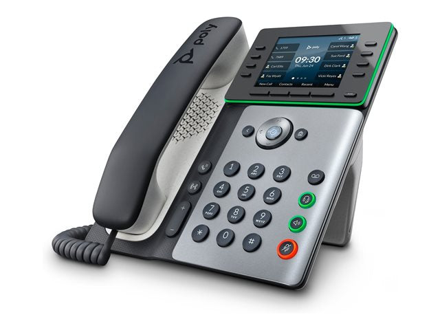 HP Poly Edge E320 - VoIP phone with caller ID/call waiting - 3-way call capability - SIP, SDP