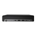 HP Elite 600 G9 - Mini Core i5 12500T / up to 4.4 GHz - RAM 16 GB - SSD 512 GB - NVMe, TLC - UHD Graphics 770 - IEEE 802.11ax (Wi-Fi 6E), Bluetooth 5.3 - Win 11 Pro - monitor: none - keyboard: US