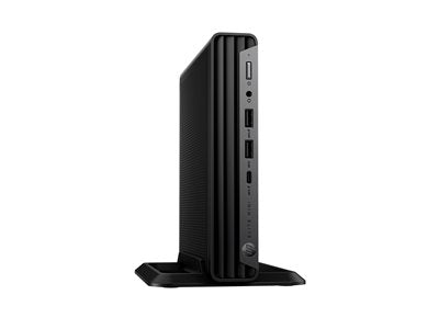 HP Elite 805 G8 - Mini desktop Ryzen 5 5600GE / up to 4.4 GHz - RAM 16 GB - SSD 256 GB - NVMe - Radeon Graphics - Win 11 Pro - monitor: none - keyboard: US - jack black - with HP 3 years Onsite Desktop Hardware Support