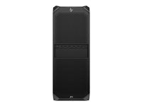 HP Workstation Z6 G5 - Tower 4U - 1 x Ryzen ThreadRipper PRO 7975WX / up to 5.3 GHz - RAM 128 GB - SSD 4 TB - HP Z Turbo Drive, NVMe, SSD 2 TB - RTX 4000 Ada - Gigabit Ethernet - Win 11 Pro - monitor: none - black