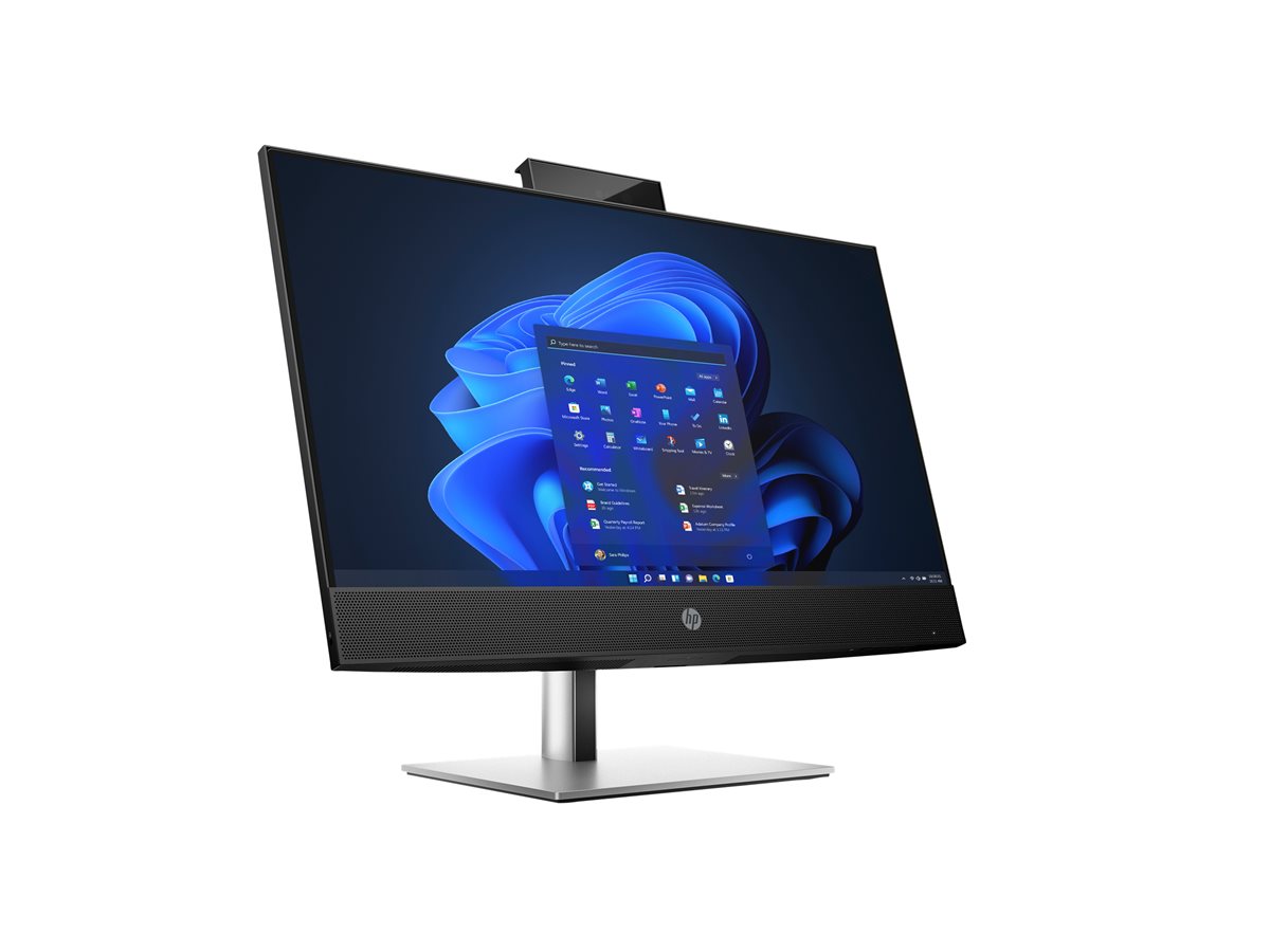 HP ProOne 440 G9 - All-in-one Core i5 12500 / up to 4.6 GHz - RAM 16 GB - SSD 512 GB - NVMe, TLC - UHD Graphics 770 - Gigabit Ethernet - FreeDOS - monitor: LED 23.8" 1920 x 1080 (Full HD) - keyboard: US - jack black