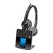 HP Poly Savi 8420 Office - Customer Special 9 - Savi 8400 series - headset - on-ear - DECT / Bluetooth - wireless - active noise canceling - black