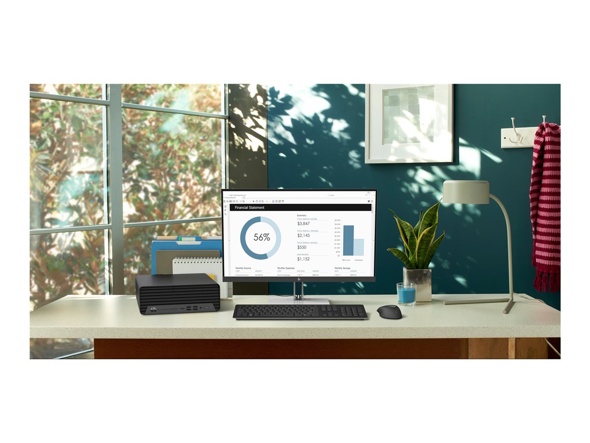 HP EliteDesk 805 G6 - SFF Ryzen 5 Pro 4650G / up to 4.2 GHz - AMD PRO - RAM 16 GB - SSD 256 GB - NVMe, TLC - DVD-Writer - Radeon Vega 7 - Gigabit Ethernet - Win 10 Pro 64-bit National Academic - monitor: none - keyboard: US - K-12 education