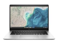 HP Elite c640 G3 Chromebook - Intel Core i5 - 1245U / up to 4.4 GHz - Chrome OS - Intel Iris Xe Graphics - 16 GB RAM - 256 GB SSD NVMe - 14" IPS touchscreen 1920 x 1080 (Full HD) - Wi-Fi 6E, Bluetooth - kbd: US