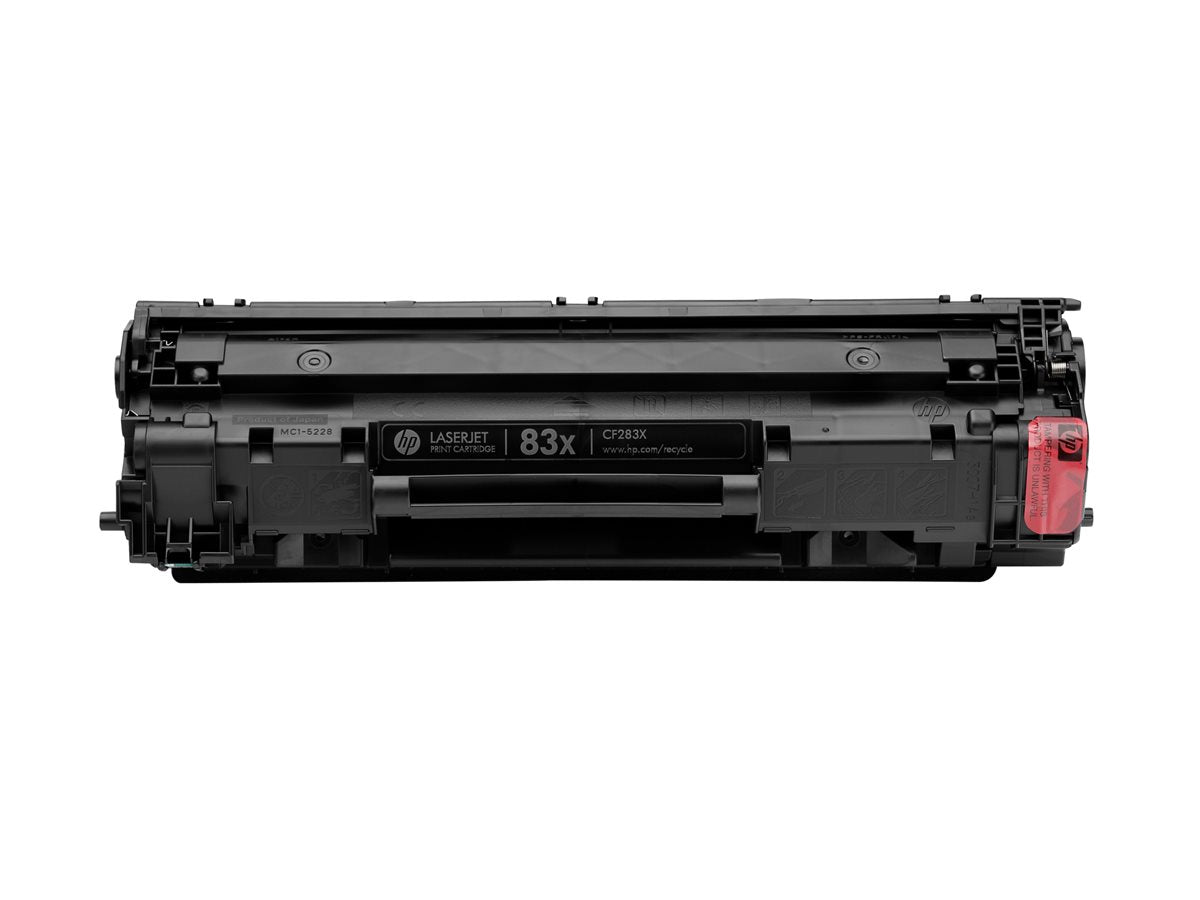 HP 83X - High Yield - black - original - LaserJet - toner cartridge (CF283X) - for LaserJet Pro M201, M202, MFP M125, MFP M127, MFP M225