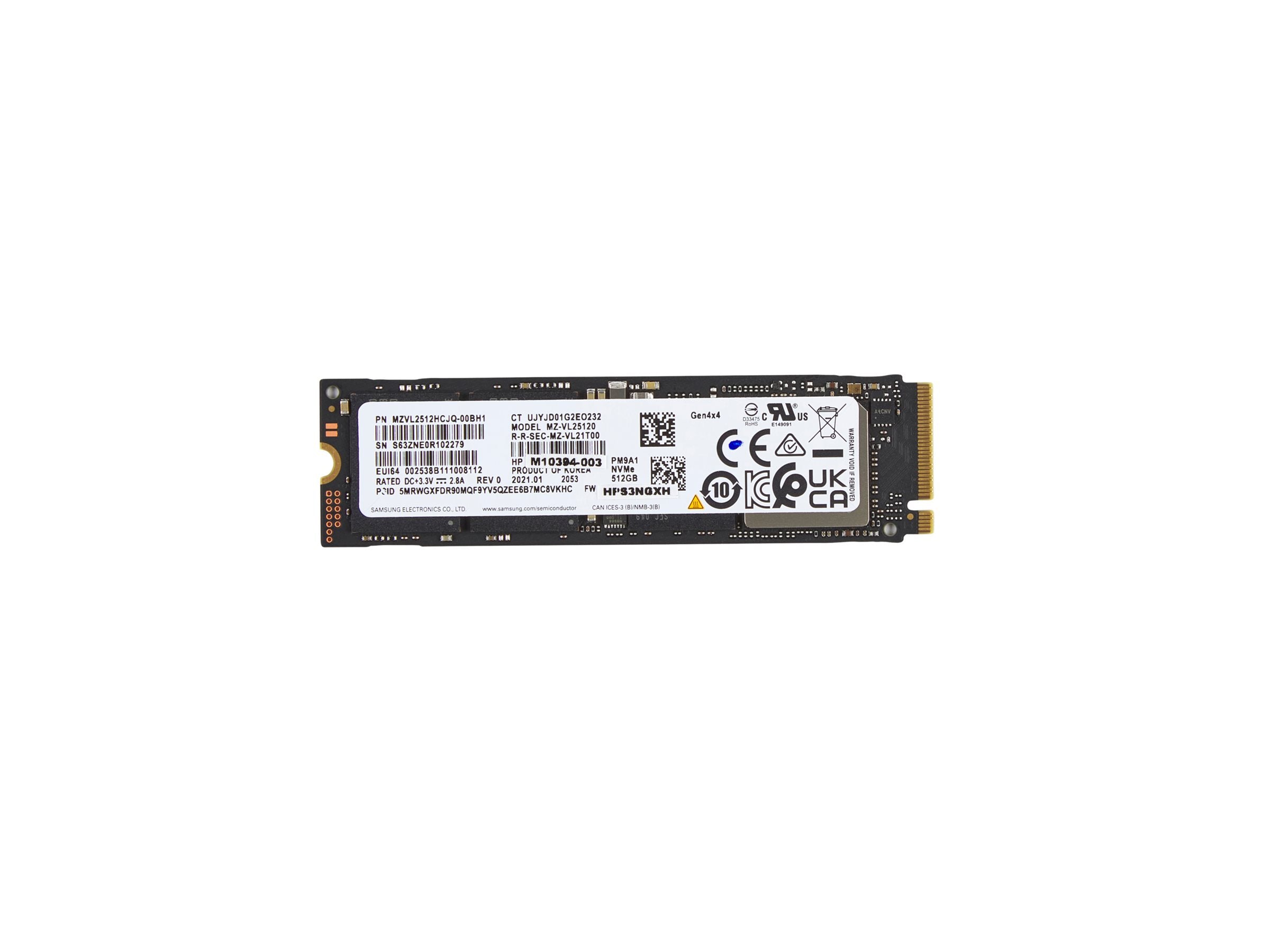 HP - SSD - 512 GB - internal - M.2 2280 - PCIe 4.0 x4 (NVMe) - for EliteBook 640 G11 Notebook, 665 G11 Notebook, 830 G11 Notebook, 840 G11 Notebook