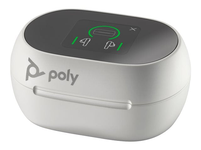 HP Poly - Charging case - touchscreen - white