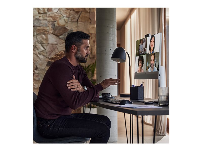 HP EliteOne 840 G9 - All-in-one Core i7 i7-14700 / up to 5.4 GHz - vPro - RAM 16 GB - SSD 512 GB - NVMe - UHD Graphics 770 - Gigabit Ethernet, IEEE 802.11ax (Wi-Fi 6), Bluetooth 5.4, IEEE 802.11be (Wi-Fi 7) - Win 11 Pro - monitor: LED 23.8" 1920 x 1080 (F