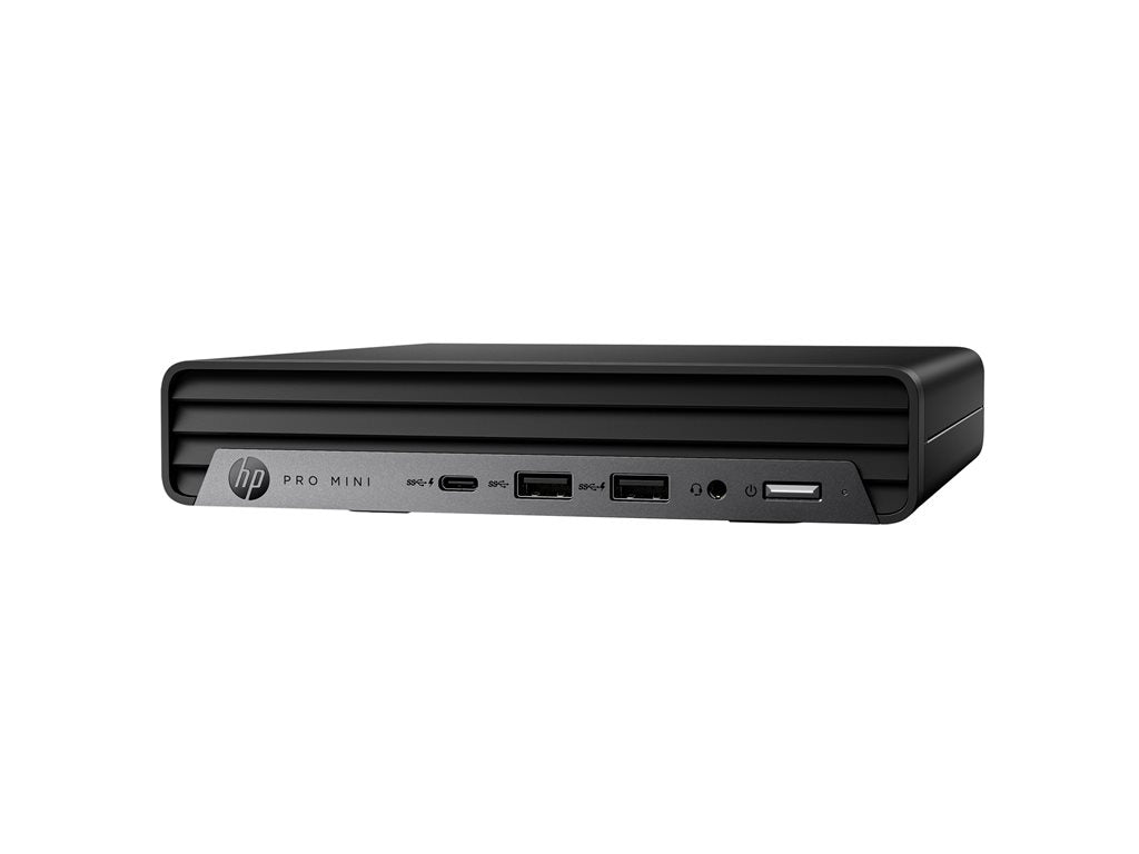 HP Pro 400 G9 - Mini Core i5 i5-14500T / up to 4.8 GHz - RAM 16 GB - SSD 256 GB - NVMe - UHD Graphics 770 - Gigabit Ethernet - Win 11 Pro - monitor: none - jack black - with HP 3 years Next Business Day Hardware Support for Desktops