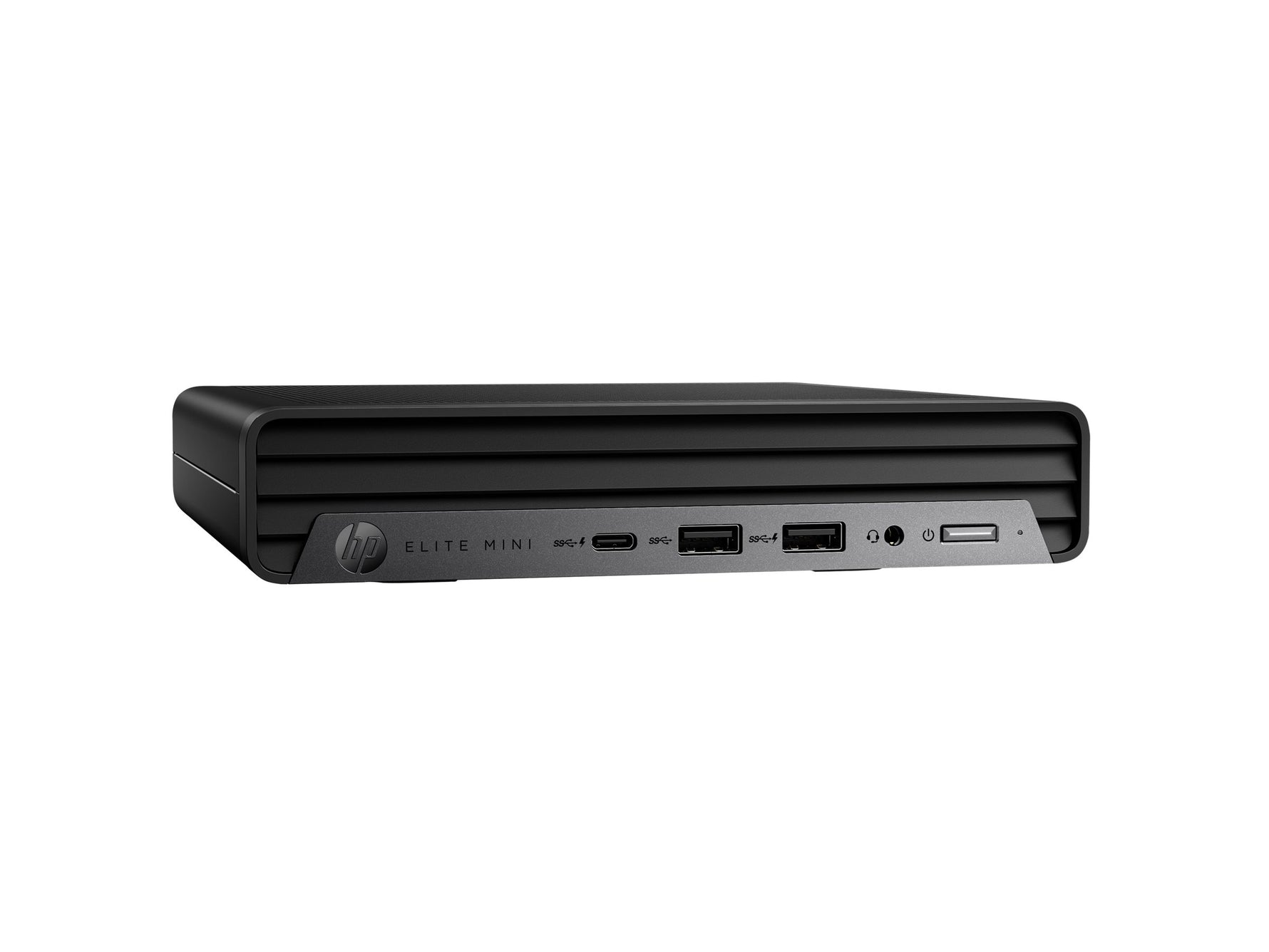 HP Elite 800 G9 - Mini desktop Core i7 13700T / up to 4.9 GHz - RAM 32 GB - SSD 512 GB - NVMe, TLC - UHD Graphics 770 - Win 11 Pro - monitor: none - keyboard: US - jack black