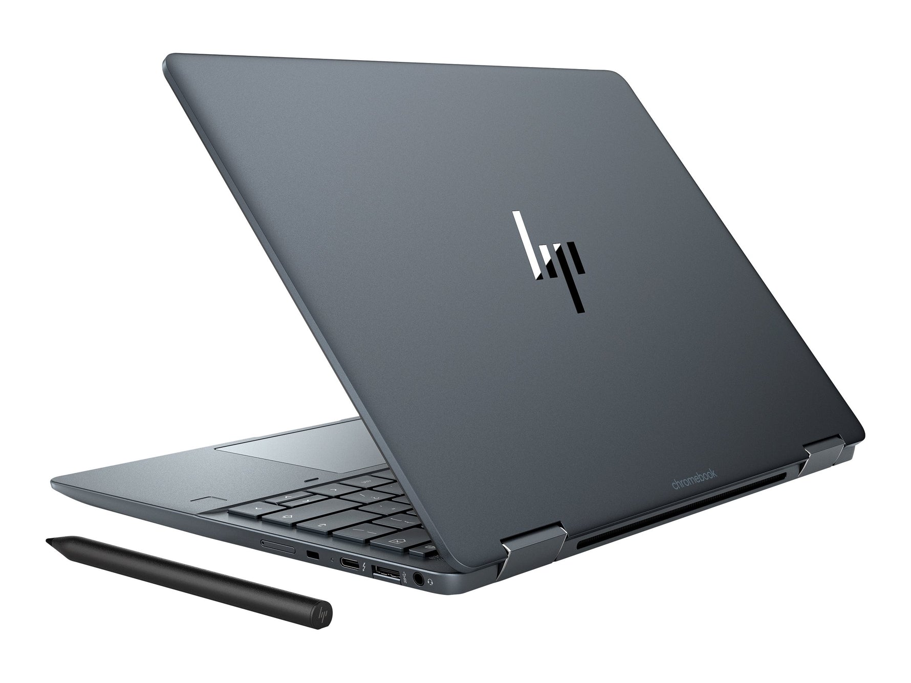HP Elite Dragonfly Chromebook - Intel Core i5 - 1245U / up to 4.4 GHz - Chrome OS - Intel Iris Xe Graphics - 16 GB RAM - 256 GB SSD NVMe - 13.5" IPS touchscreen 1920 x 1280 - Wi-Fi 6E, Bluetooth - slate blue - kbd: US
