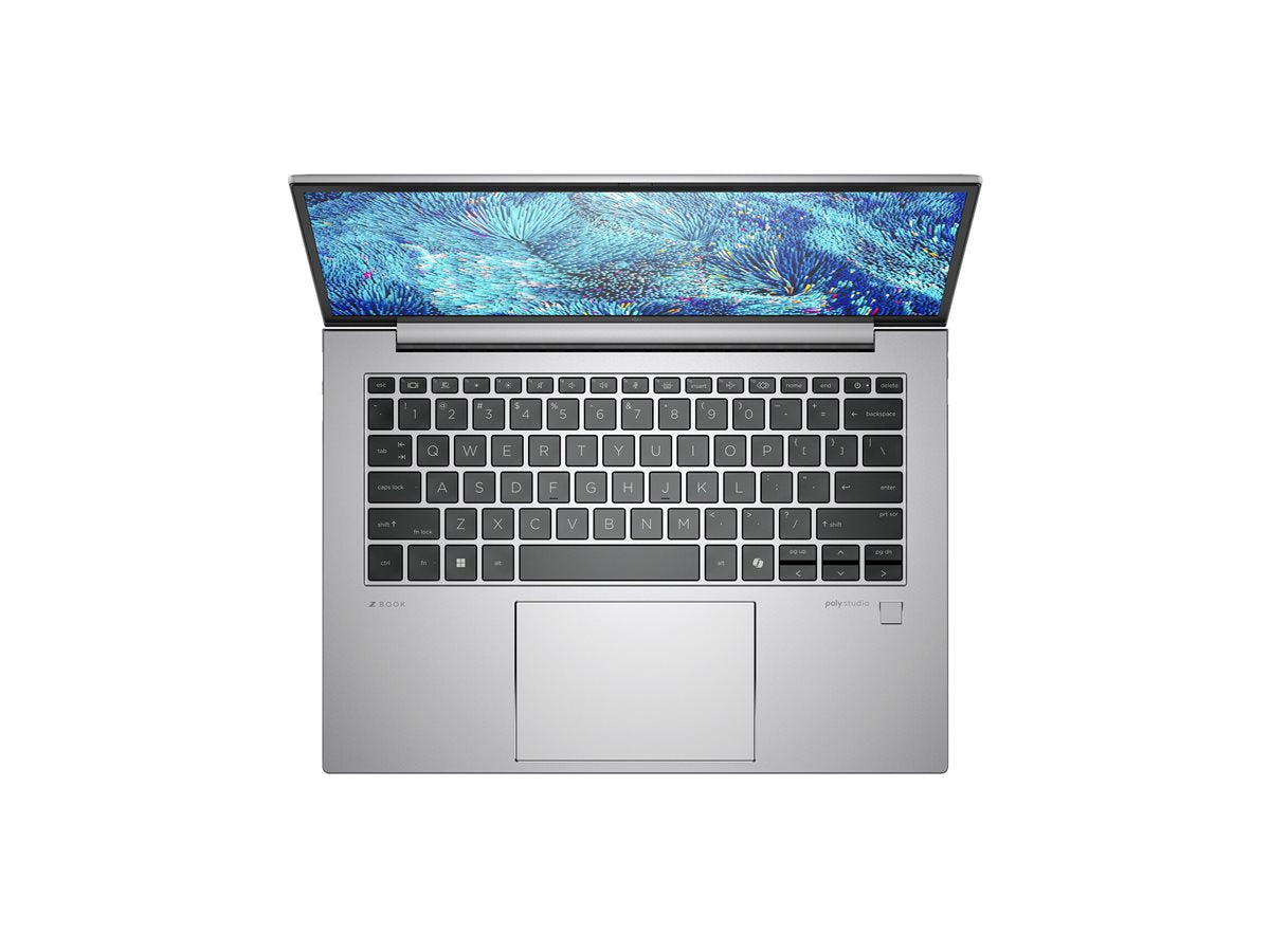 HP ZBook Firefly 14 G11 A Mobile Workstation - AMD Ryzen 7 - 8840HS / up to 5.1 GHz - Win 11 Pro - Radeon 780M - 32 GB RAM - 512 GB SSD NVMe, TLC - 14" IPS touchscreen HP SureView Reflect 1920 x 1200 - Wi-Fi 6E, Bluetooth - kbd: US - with HP Wolf Pro Secu