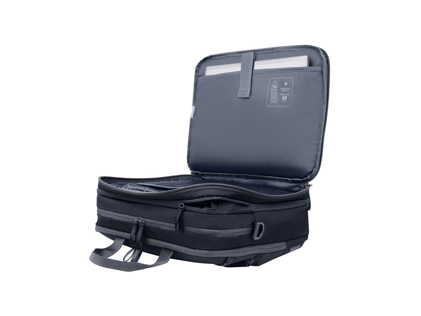 HP Travel Plus - Notebook carrying case - 15L - 14.1" - graphite blue